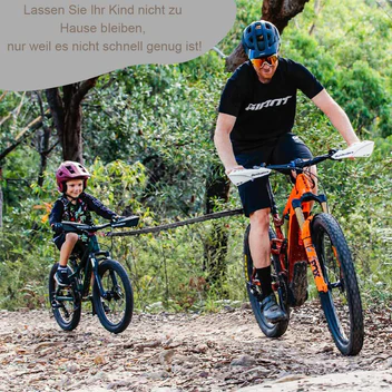Bicycle Tow Rope til Forælder–Barn Cykling – Sikker & Nem at Bruge