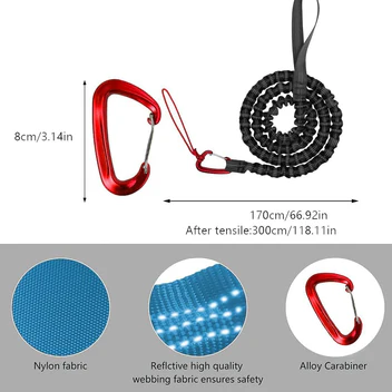 Bicycle Tow Rope til Forælder–Barn Cykling – Sikker & Nem at Bruge