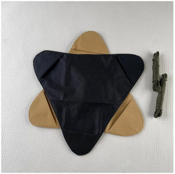 Udendørs Camping Trekantsæde – Bærbart & Slidstærkt Sædeovertræk med Snor