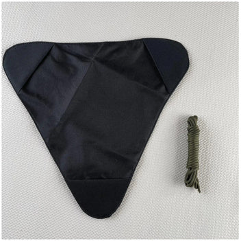 Udendørs Camping Trekantsæde – Bærbart & Slidstærkt Sædeovertræk med Snor