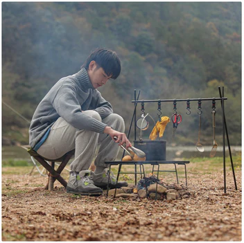 Udendørs Camping Trekantsæde – Bærbart & Slidstærkt Sædeovertræk med Snor