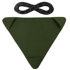 Udendørs Camping Trekantsæde – Bærbart & Slidstærkt Sædeovertræk med Snor