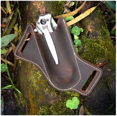 Læder Skede til Foldekniv – Beskyttende Etui til Lommeredskaber