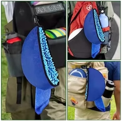 Flying Disc Cleaning Pouch – Bærbar Mikrofiberpose til Rengøring af Frisbees