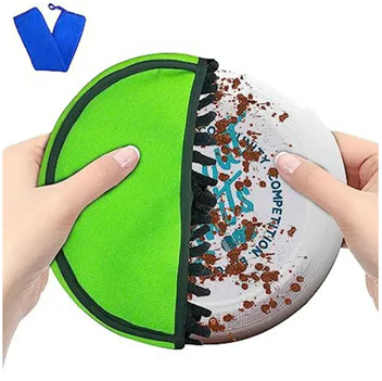 Flying Disc Cleaning Pouch – Bærbar Mikrofiberpose til Rengøring af Frisbees