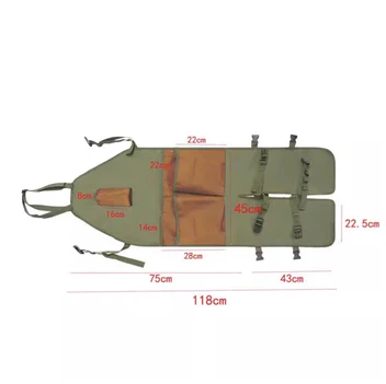 Oxford Haveforklæde med Farveblok – Udvidet Benbeskyttelse