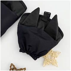 Sød Hundesovemaske med Katteører – Blød, Åndbar & Beroligende