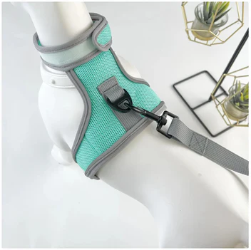 Kattesele og Line Sæt med Velcro – Komfortabelt & Reflekterende Udstyr til Kattegange